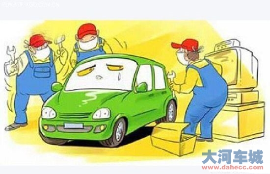 定时给爱车换油是车辆养