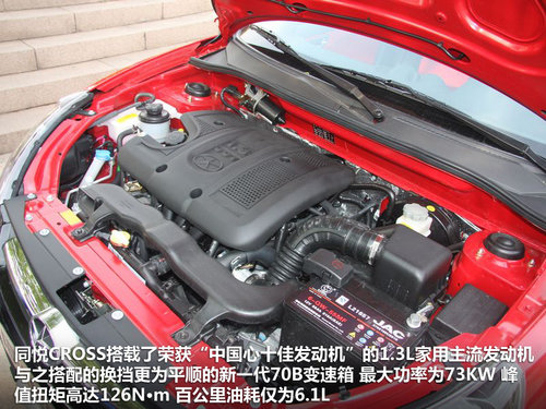 又一款跨界小生 同悦RS CROSS-静态评测