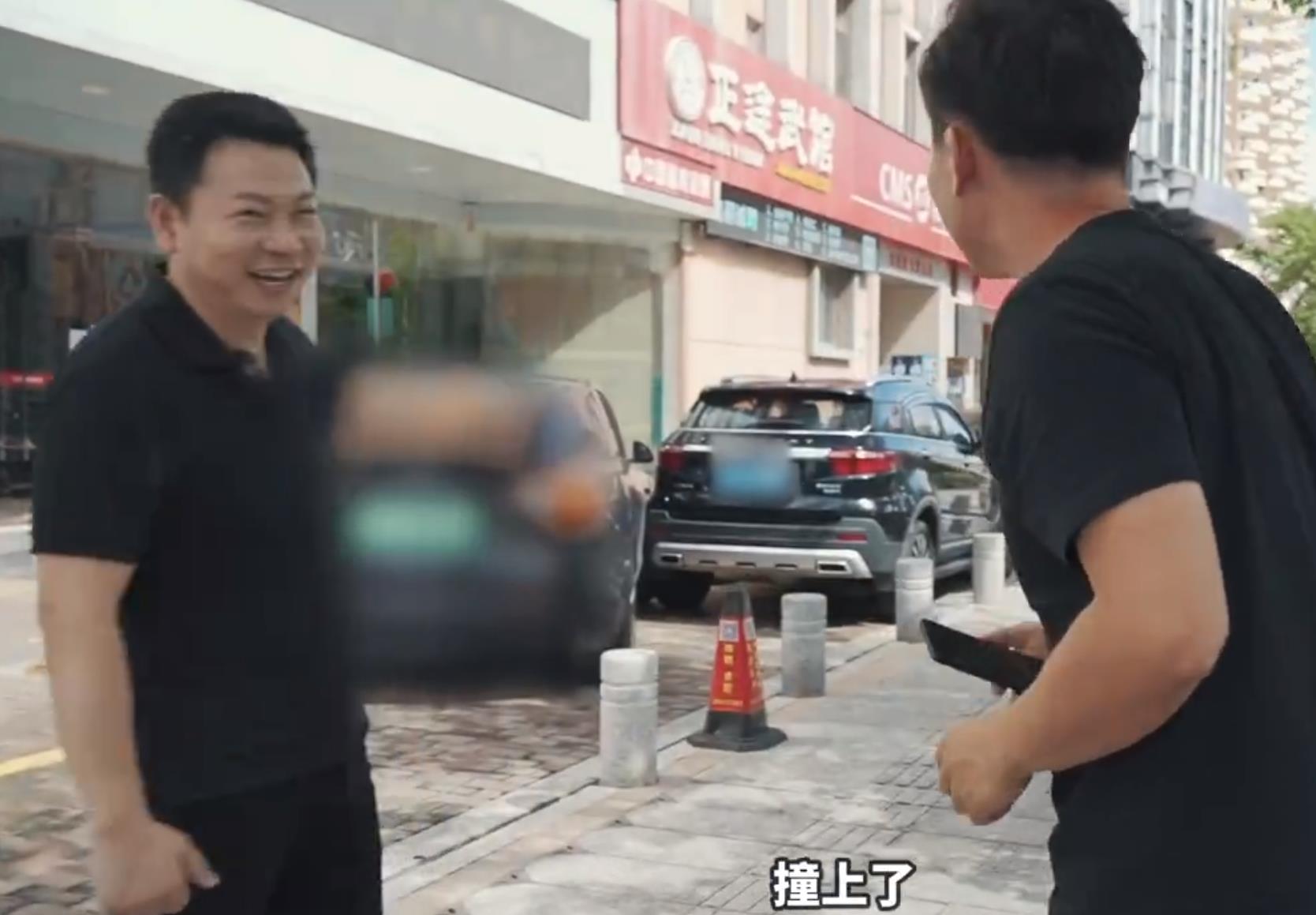 特斯拉“撞车”疑似摆拍