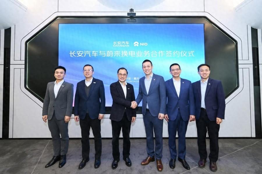 长安与蔚来达成换电业务